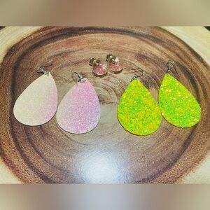 Fairy Wings and Fairy Dust Earrings Lot